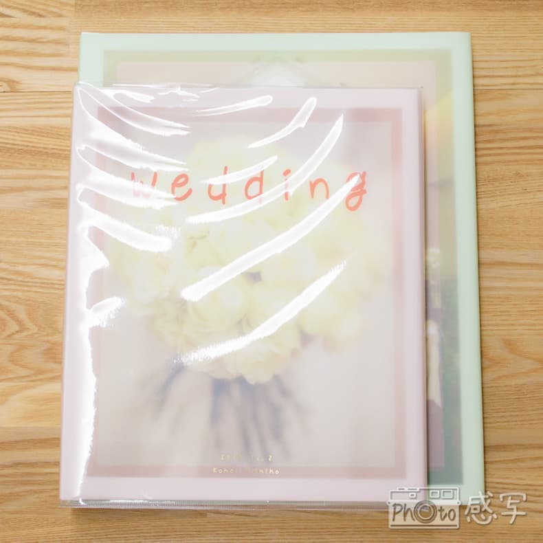 結婚式の写真　アルバム　S-アンフィニ　S-Infini　サイズ比較